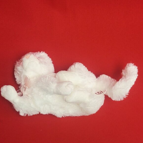 Ty Beanie Babies Bianca The Cat Plush 2004 Pink Bow Stuffed Animal - Picture 4 of 12